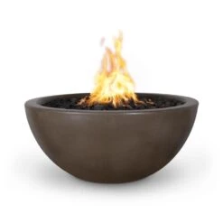Top Fires Luna Round Concrete Gas Fire Pit - Flame Sense 21 Top Fires Luna Round Concrete Gas Fire Pit - Flame Sense -Top Tier Shop top fires top fires luna round concrete gas fire pit flame sense 27964969320542