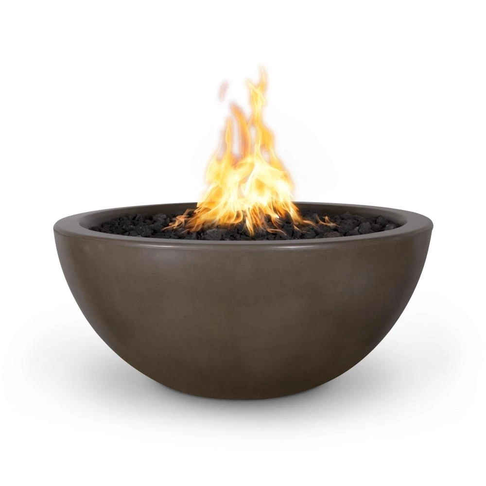 Top Fires Luna Round Concrete Gas Fire Pit - Flame Sense 6 Top Fires Luna Round Concrete Gas Fire Pit - Flame Sense - Image 6