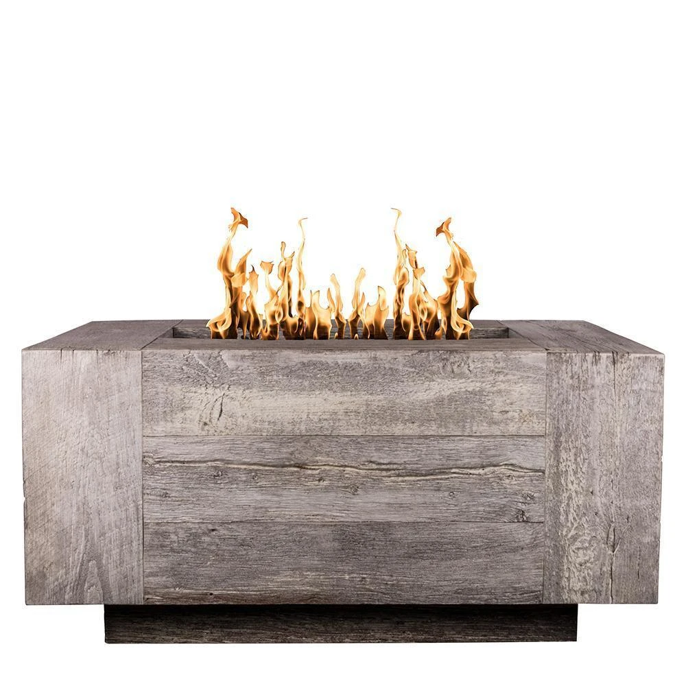 Top Fires Catalina Rectangular GFRC Gas Fire Pit - Flame Sense 1 Top Fires Catalina Rectangular GFRC Gas Fire Pit - Flame Sense