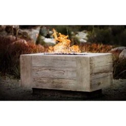 Top Fires Catalina Rectangular GFRC Gas Fire Pit - Flame Sense 18 Top Fires Catalina Rectangular GFRC Gas Fire Pit - Flame Sense -Top Tier Shop top fires top fires rectangular catalina gfrc gas fire pit flame sense 27950553268318