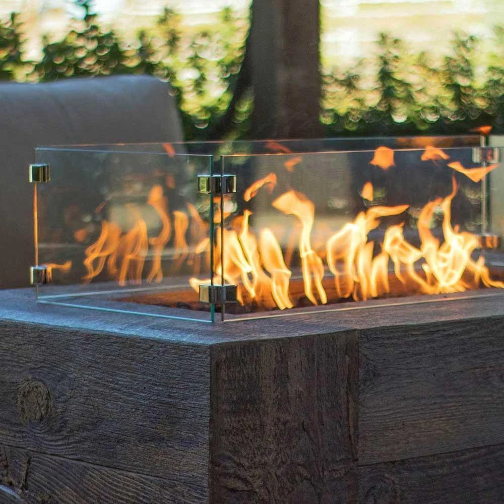 Top Fires Catalina Rectangular GFRC Gas Fire Pit - Flame Sense 6 Top Fires Catalina Rectangular GFRC Gas Fire Pit - Flame Sense - Image 6