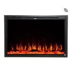Touchstone Forte Elite 40-Inch Recessed/Wall Mounted Smart Electric Fireplace (#80052)