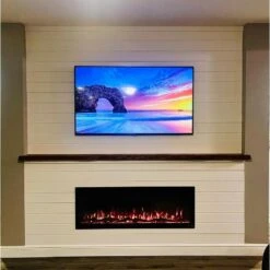 Touchstone Fury Series Slim Recessed Smart Electric Fireplace -Top Tier Shop touchstone fury series slim recessed smart electric fireplace 57 inches wide 80055 631361800550 30397546659934