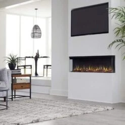 Touchstone Infinity 3-Sided Smart Electric Fireplace -Top Tier Shop touchstone infinity 3 sided smart electric fireplace 28469657567326
