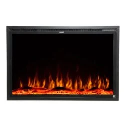 Touchstone Forte Elite 40-Inch Recessed/Wall Mounted Smart Electric Fireplace (#80052) -Top Tier Shop touchstone sideline elite forte 40 inch smart wifi enabled recessed electric fireplace 80052 80052 6 31361 80052 9 29115843149918