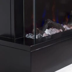 Touchstone Chesmont 50-Inch Wall Mounted 3-Sided Smart Electric Fireplace -Top Tier Shop touchstone touchstone chesmont 50 wall mounted 3 sided electric fireplace 13340283764830