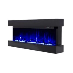 Touchstone Chesmont 50-Inch Wall Mounted 3-Sided Smart Electric Fireplace -Top Tier Shop touchstone touchstone chesmont 50 wall mounted 3 sided electric fireplace 13340291432542