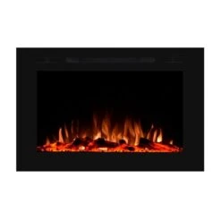 Touchstone Forte 40-Inch Recessed Smart Electric Fireplace (#80006) -Top Tier Shop touchstone touchstone forte 40 recessed electric fireplace 80006 13335661215838