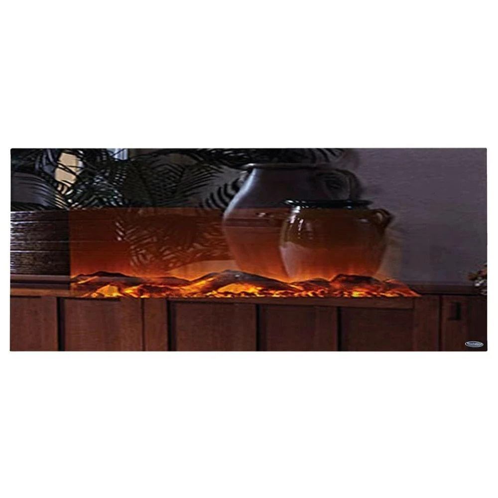 Touchstone Mirror Onyx 50-Inch Wall Mounted Electric Fireplace (#80008) 1 Touchstone Mirror Onyx 50-Inch Wall Mounted Electric Fireplace (#80008)
