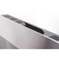 Touchstone Onyx Stainless 50-Inch Wall Mounted Electric Fireplace (#80026) -Top Tier Shop touchstone touchstone onyx stainless 50 wall mounted electric fireplace 80026 13315671720030