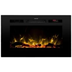 Touchstone Sideline 28-Inch Recessed Electric Fireplace (#80028)