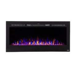 Touchstone Sideline 40-Inch Recessed Smart Electric Fireplace (#80027) -Top Tier Shop touchstone touchstone sideline 40 recessed electric fireplace 80027 13340051865694