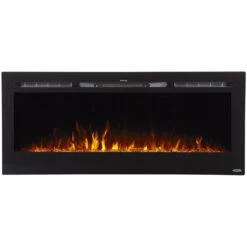 Touchstone Sideline 50-Inch Recessed Smart Electric Fireplace (#80004) -Top Tier Shop touchstone touchstone sideline 50 recessed electric fireplace 80004 28296622735454