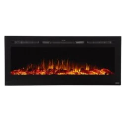 Touchstone Sideline 50-Inch Recessed Smart Electric Fireplace (#80004) -Top Tier Shop touchstone touchstone sideline 50 recessed electric fireplace 80004 28353349877854