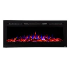 Touchstone Sideline 50-Inch Recessed Smart Electric Fireplace (#80004) -Top Tier Shop touchstone touchstone sideline 50 recessed electric fireplace 80004 28353359347806