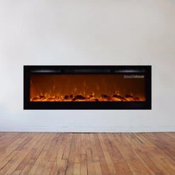 Touchstone Sideline 72-Inch Recessed Smart Electric Fireplace (#80015) -Top Tier Shop touchstone touchstone sideline 72 recessed electric fireplace 80015 28352194969694