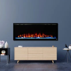 Touchstone Sideline Elite Smart Electric Fireplace (Alexa/Google Compatible) -Top Tier Shop touchstone touchstone sideline elite smart electric fireplace alexa google compatible 13315669229662