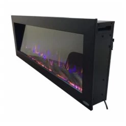 Touchstone Sideline Outdoor 50-Inch Recessed / Wall Mounted Electric Fireplace, No Heat (#80017) -Top Tier Shop touchstone touchstone sideline outdoor 50 recessed wall mounted electric fireplace no heat 80017 28296832778334